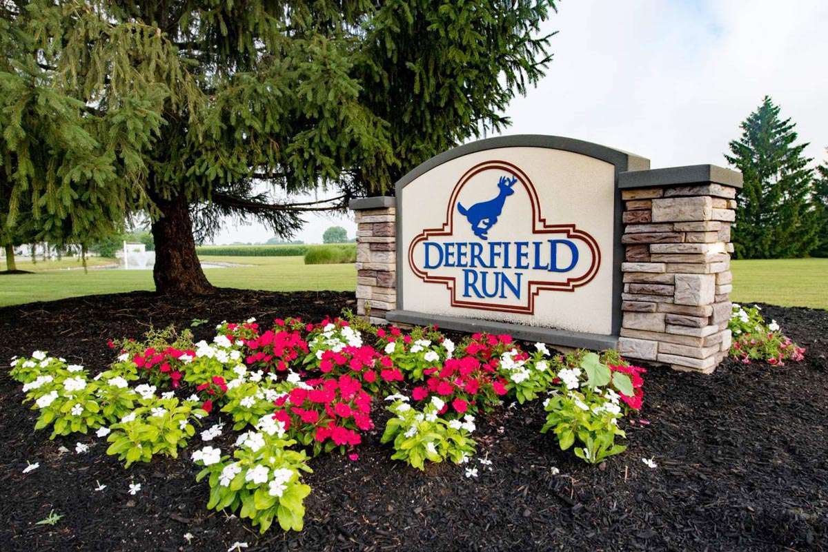 Señal de entrada de Deerfield 2020 Señal de entrada de Deerfield 2020